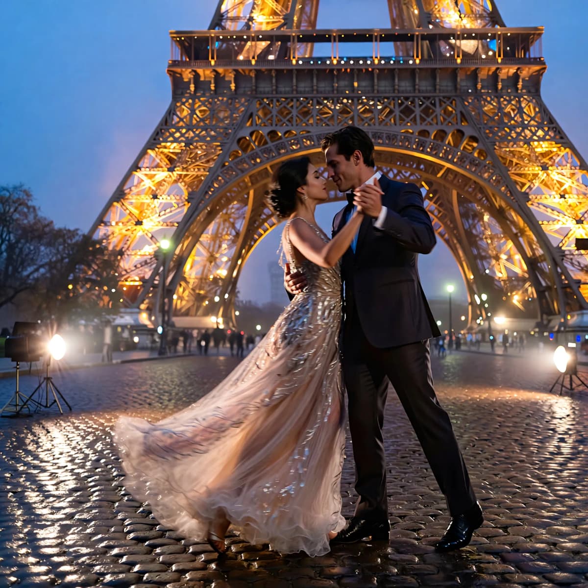 City of Love example generated with ImagineArt 1.5