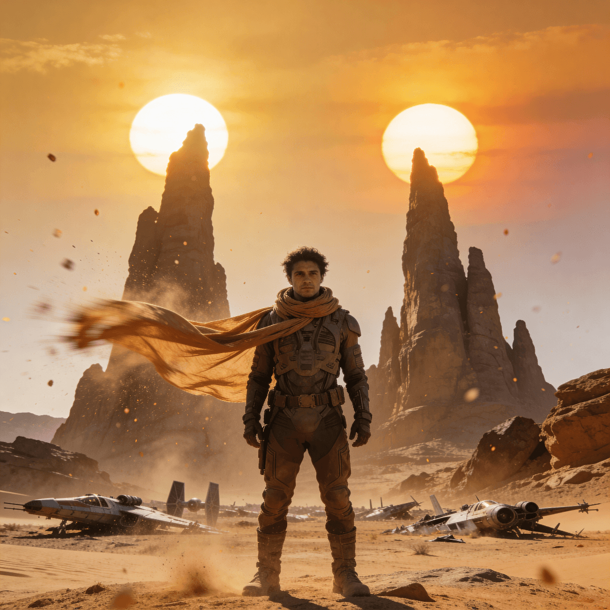 Intergalactic example generated with ByteDance SeeDream v4.5