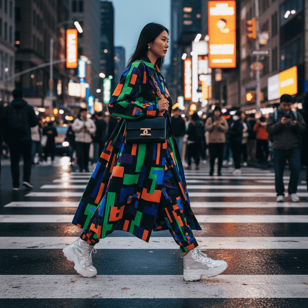 Fashionable example generated with Nano Banana