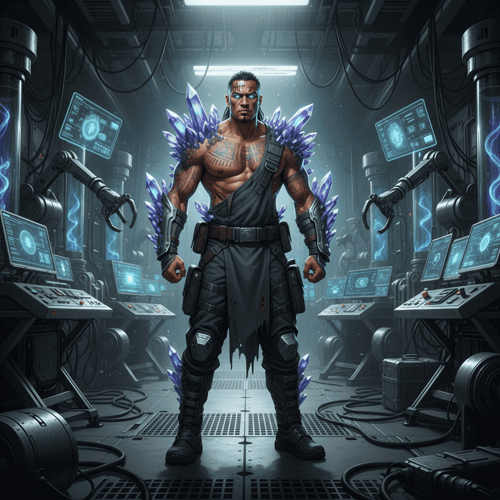 Mutant Hero example generated with Nano Banana