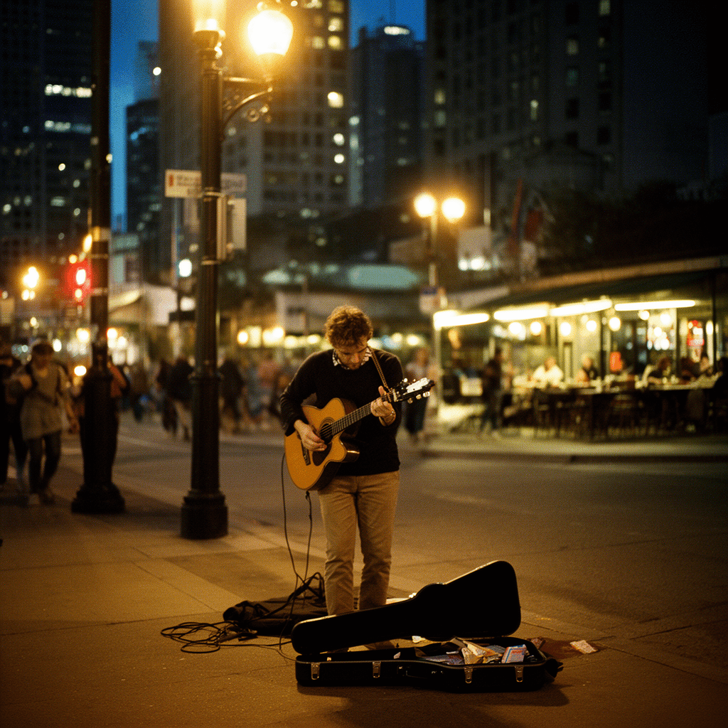 Urban Life example generated with Flux 2