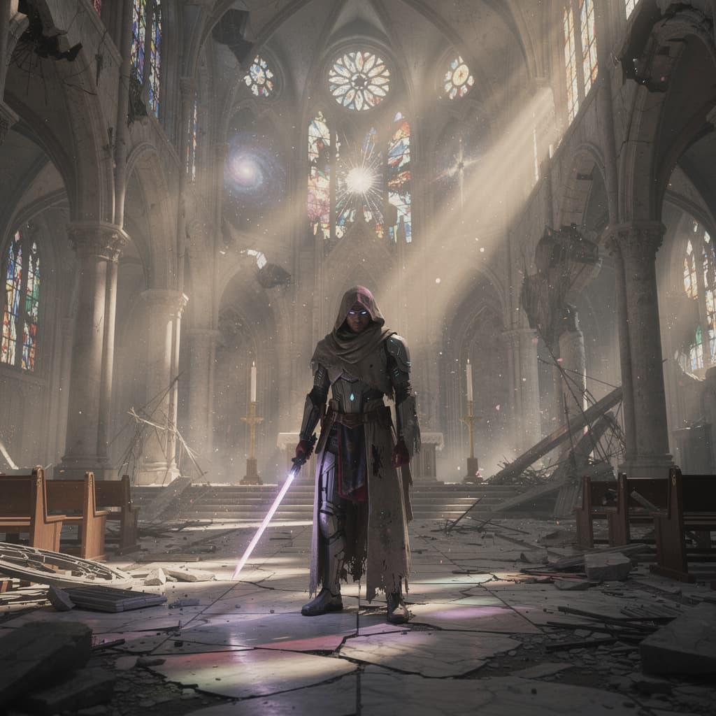 Jedi example generated with Flux 2 Pro