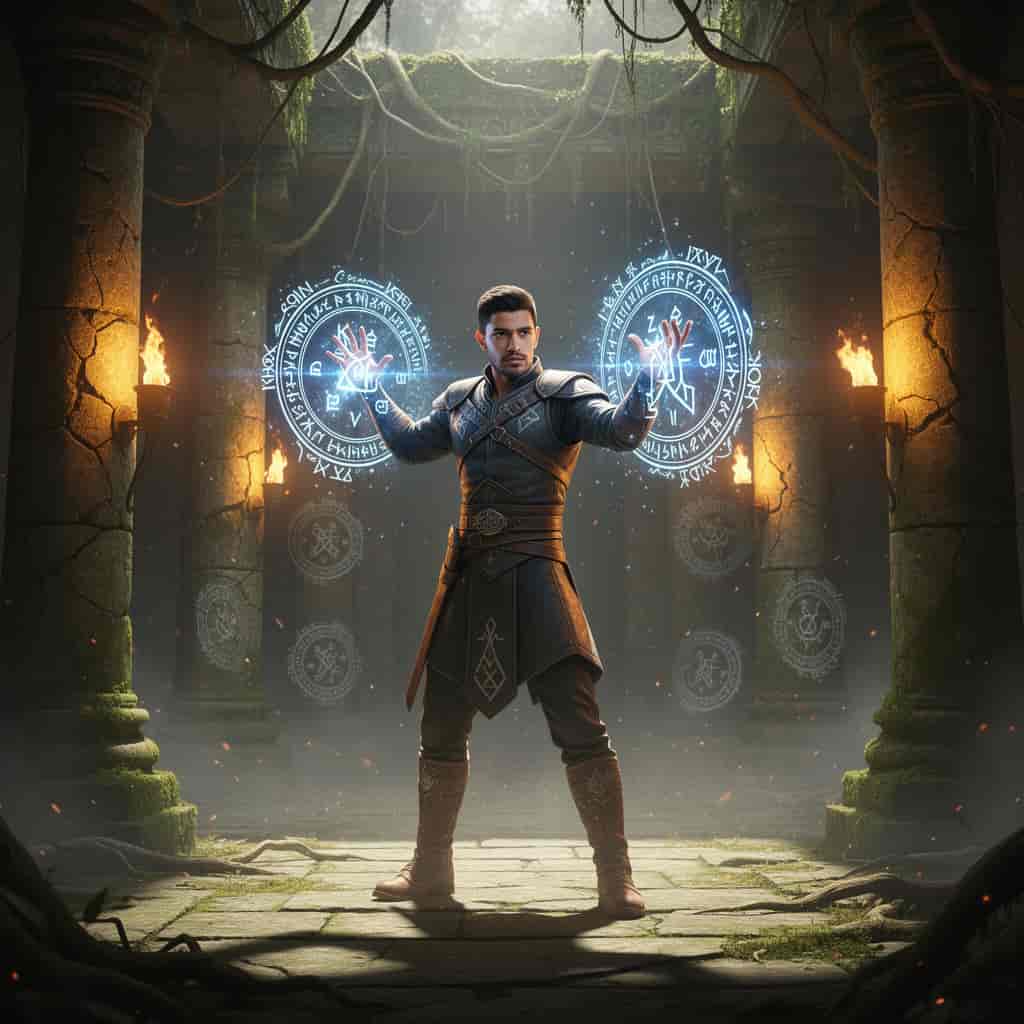 Magic Hero example generated with Flux 2 Flex