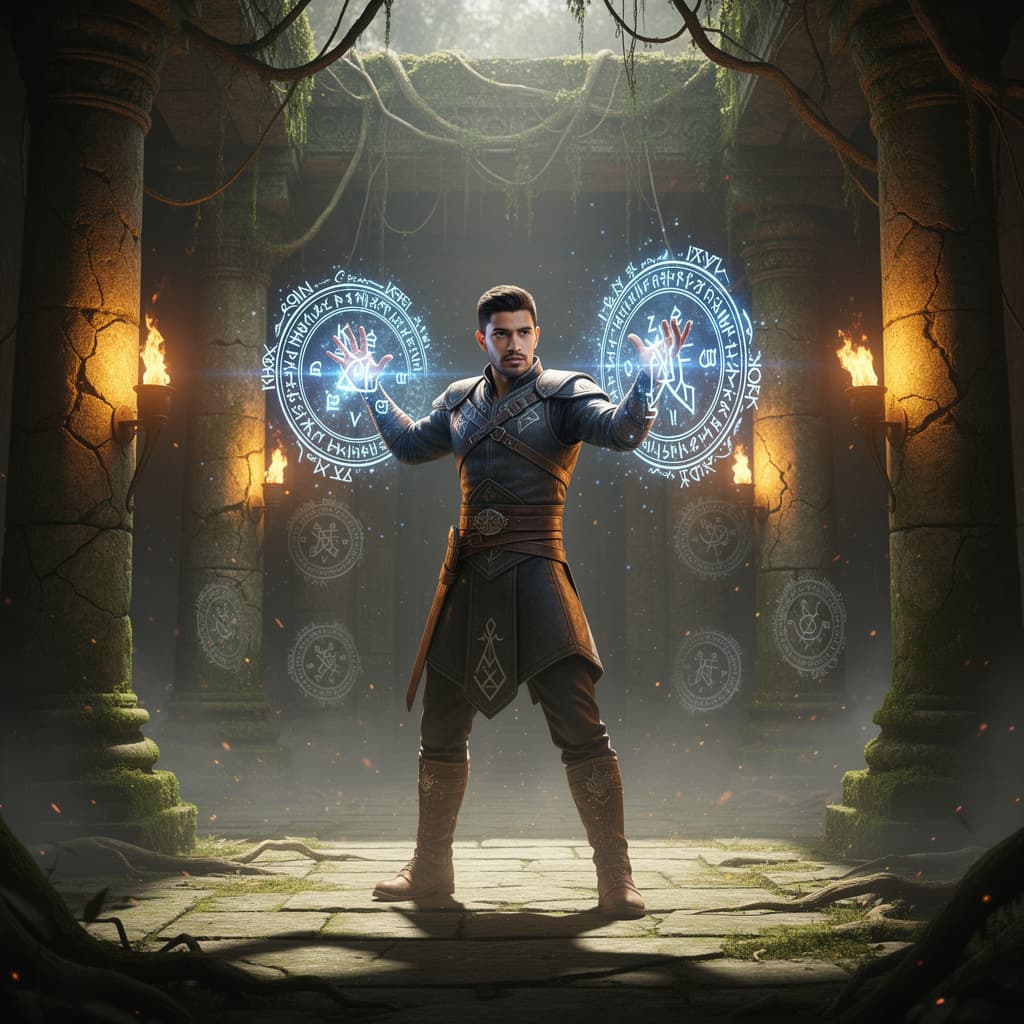 Magic Hero example generated with Flux 2 Flex