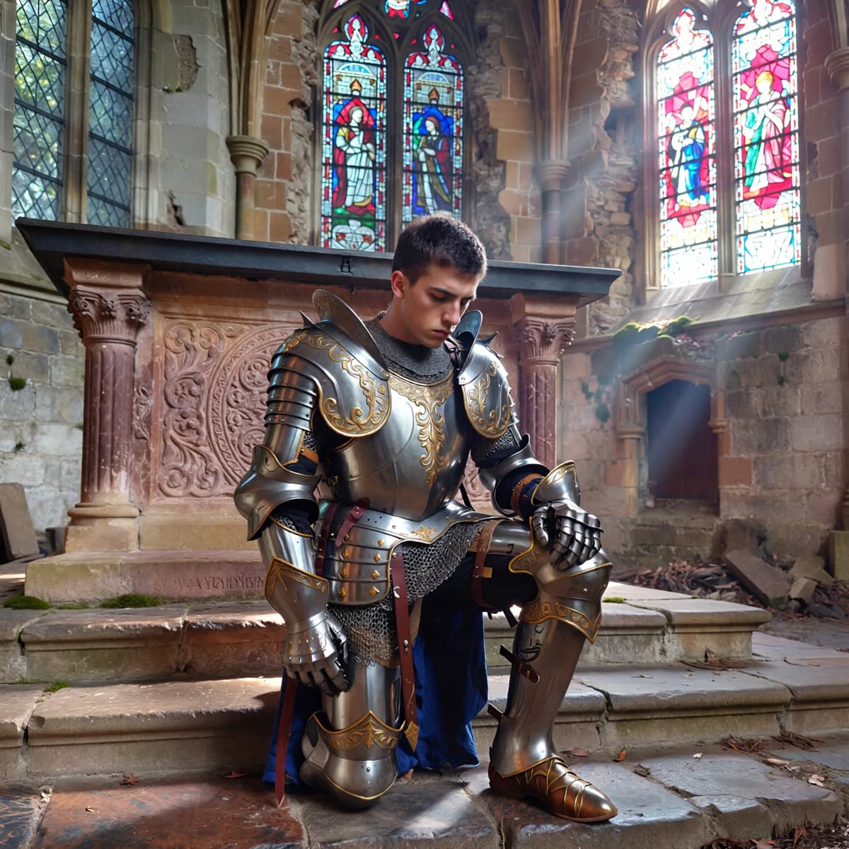 Chivalry example generated with ImagineArt 1.5