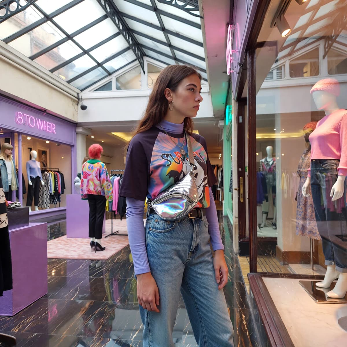 Mall Culture example generated with ImagineArt 1.5