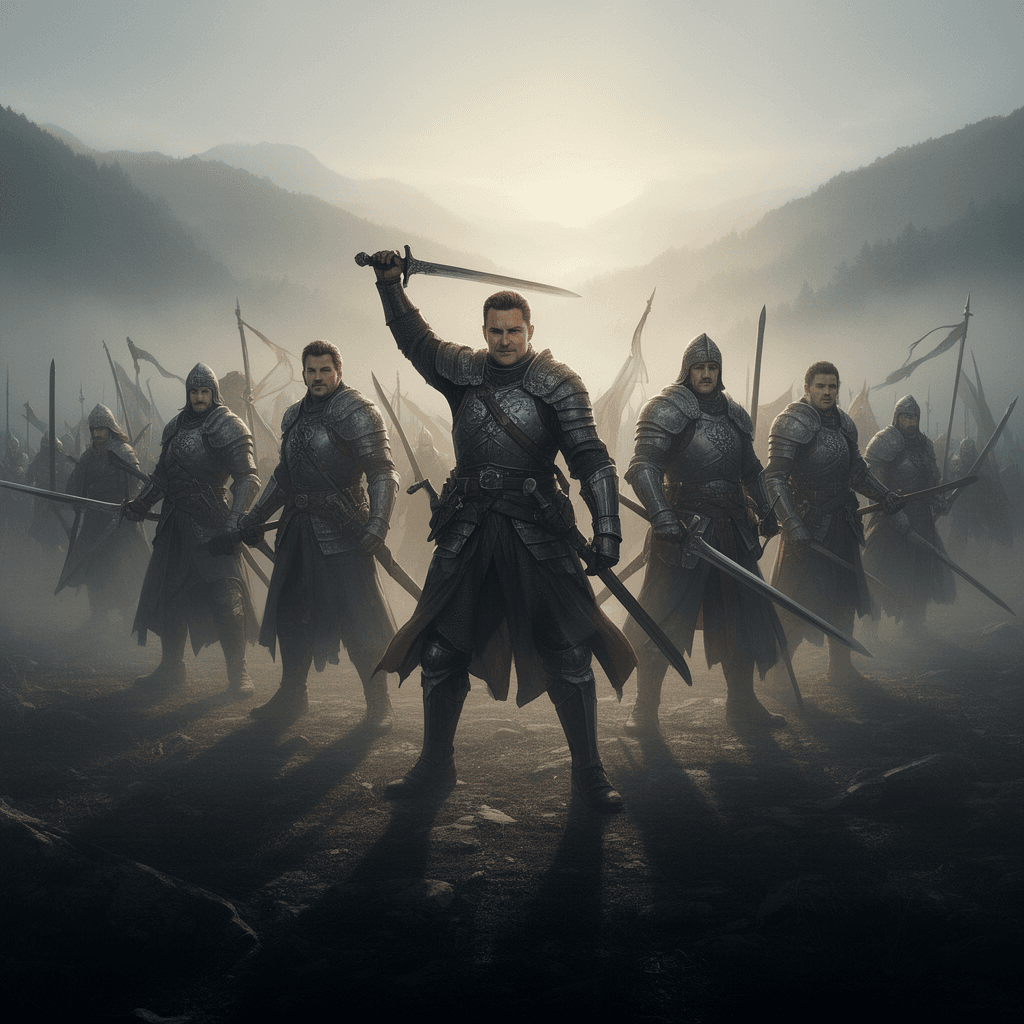 Warrior example generated with Flux 2