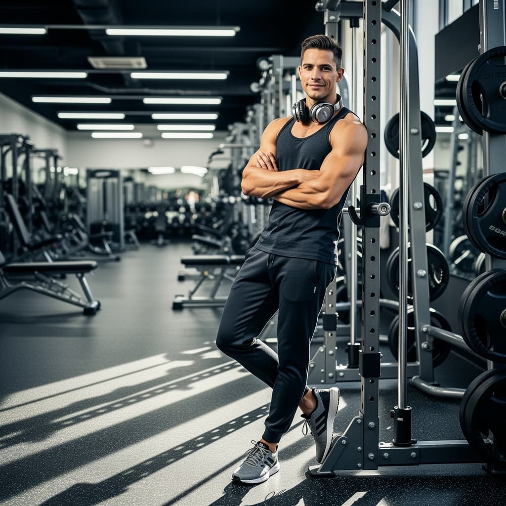 Gym Portrait example generated with Flux 2 Flex