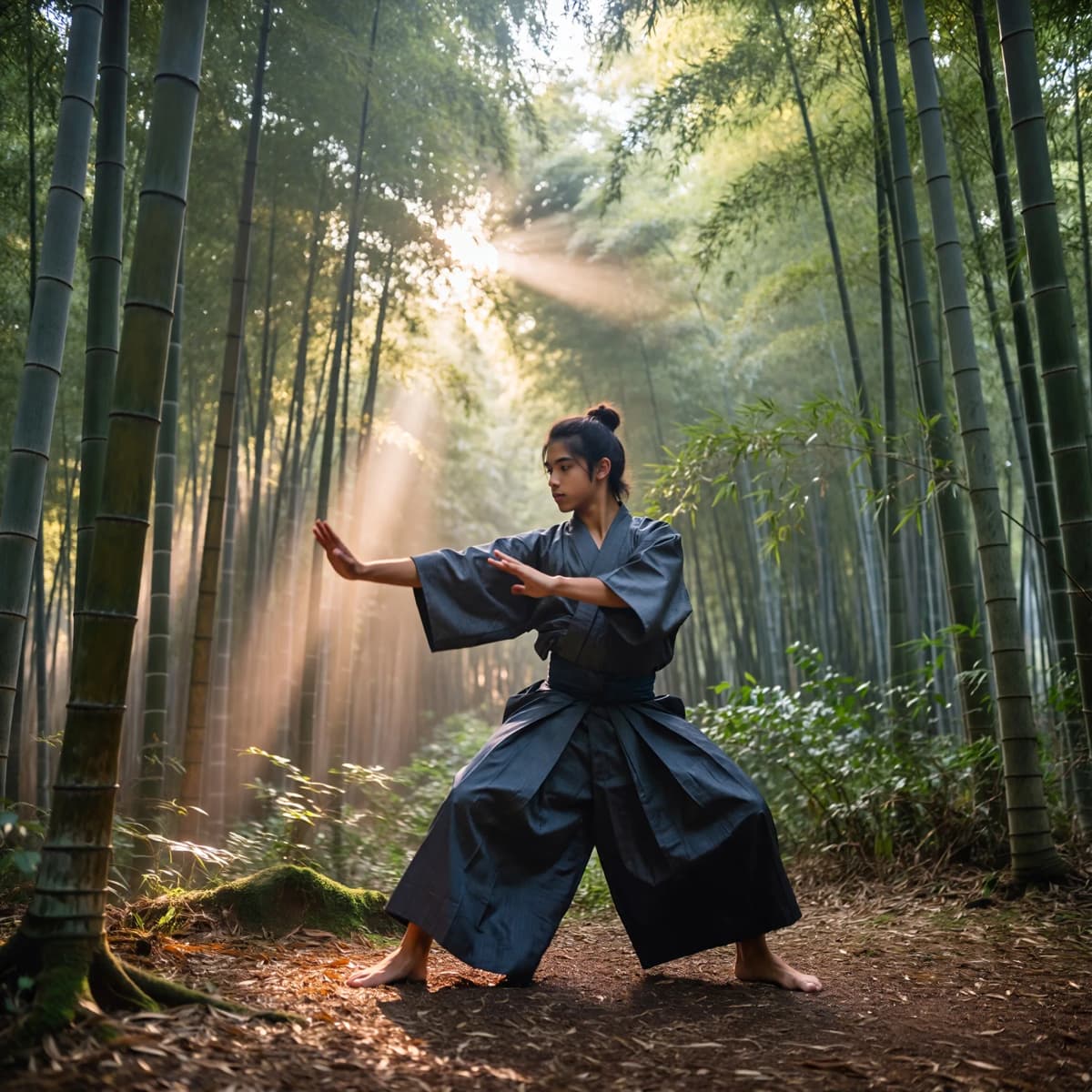 Feudal Japan example generated with ImagineArt 1.5