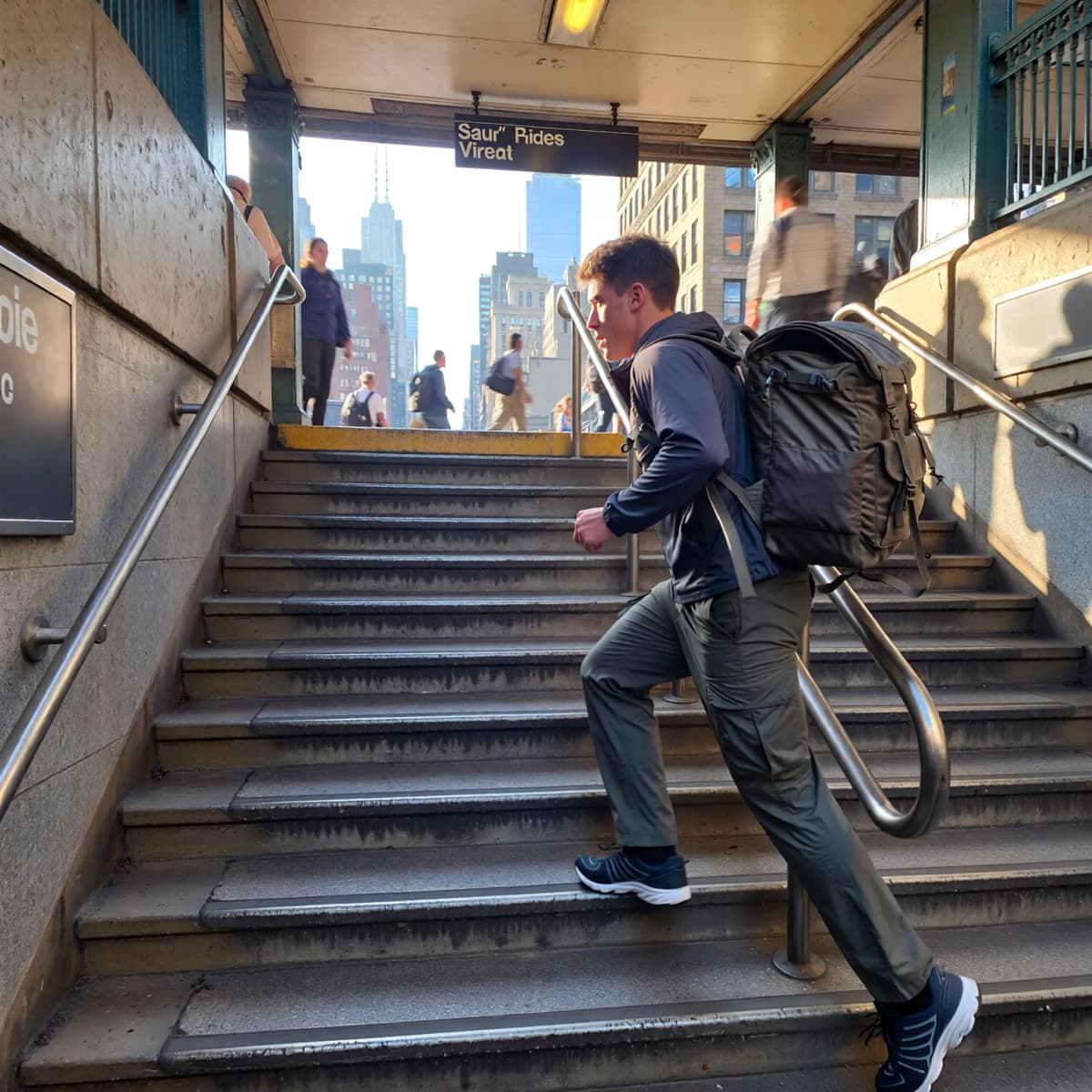 Urban Life example generated with ImagineArt 1.5