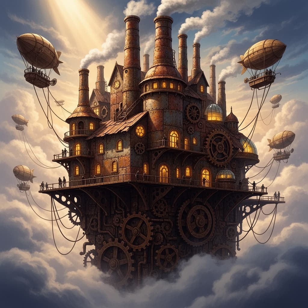 Moving Castle example generated with Flux 2 Flex