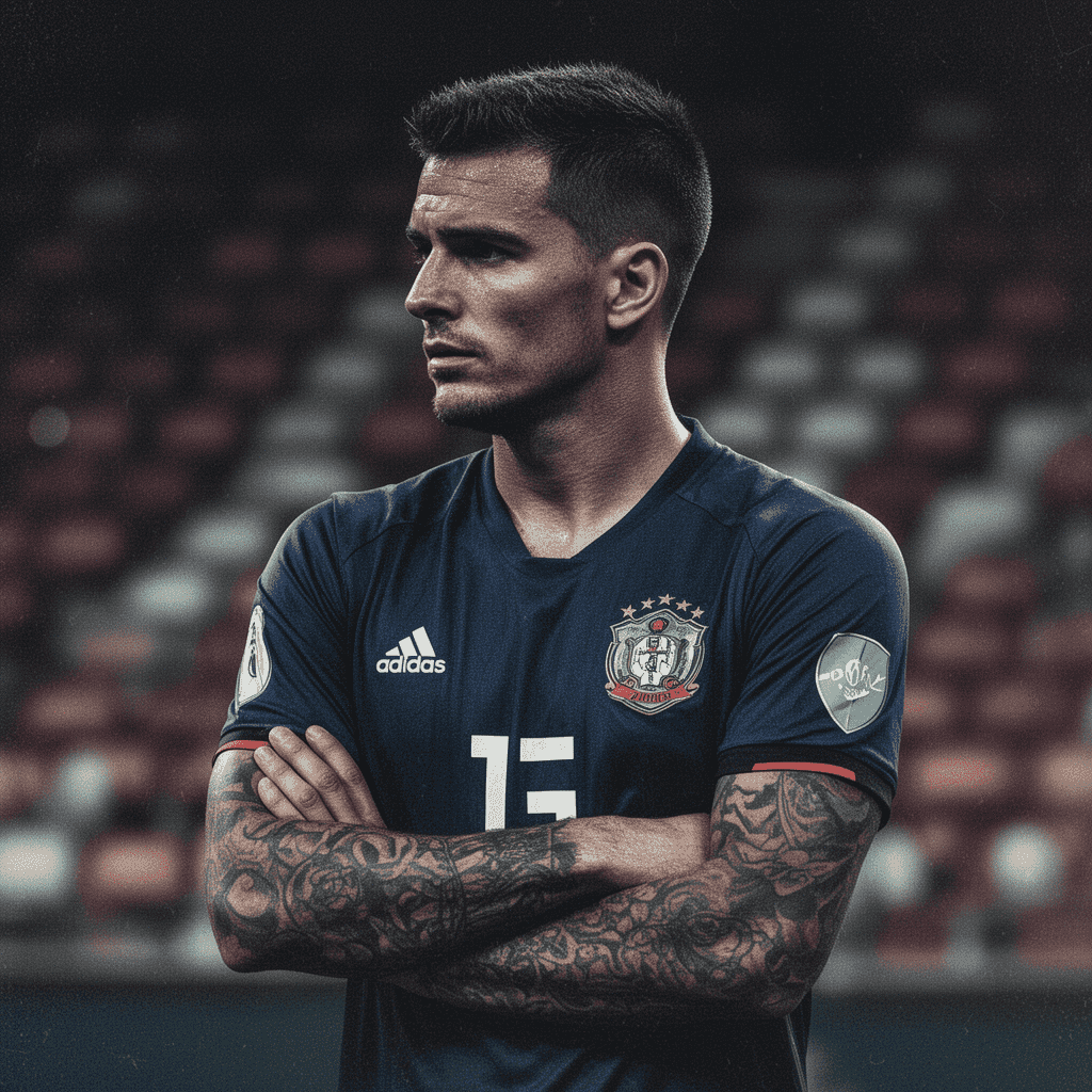 Soccer Star example generated with Flux 2