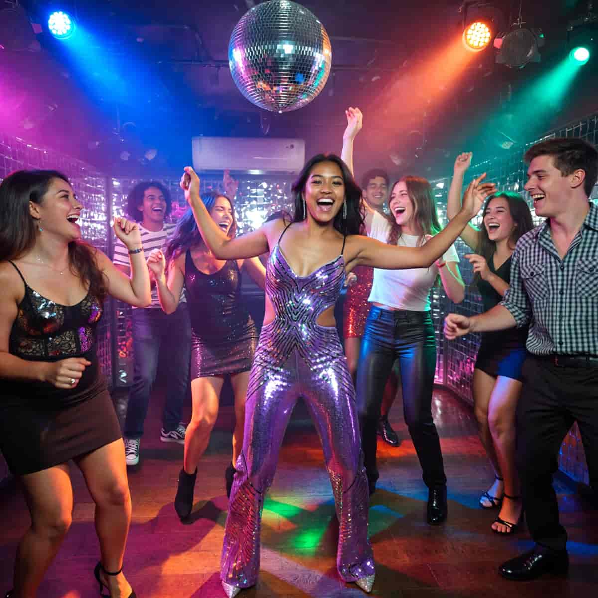 70s Disco example generated with ImagineArt 1.5