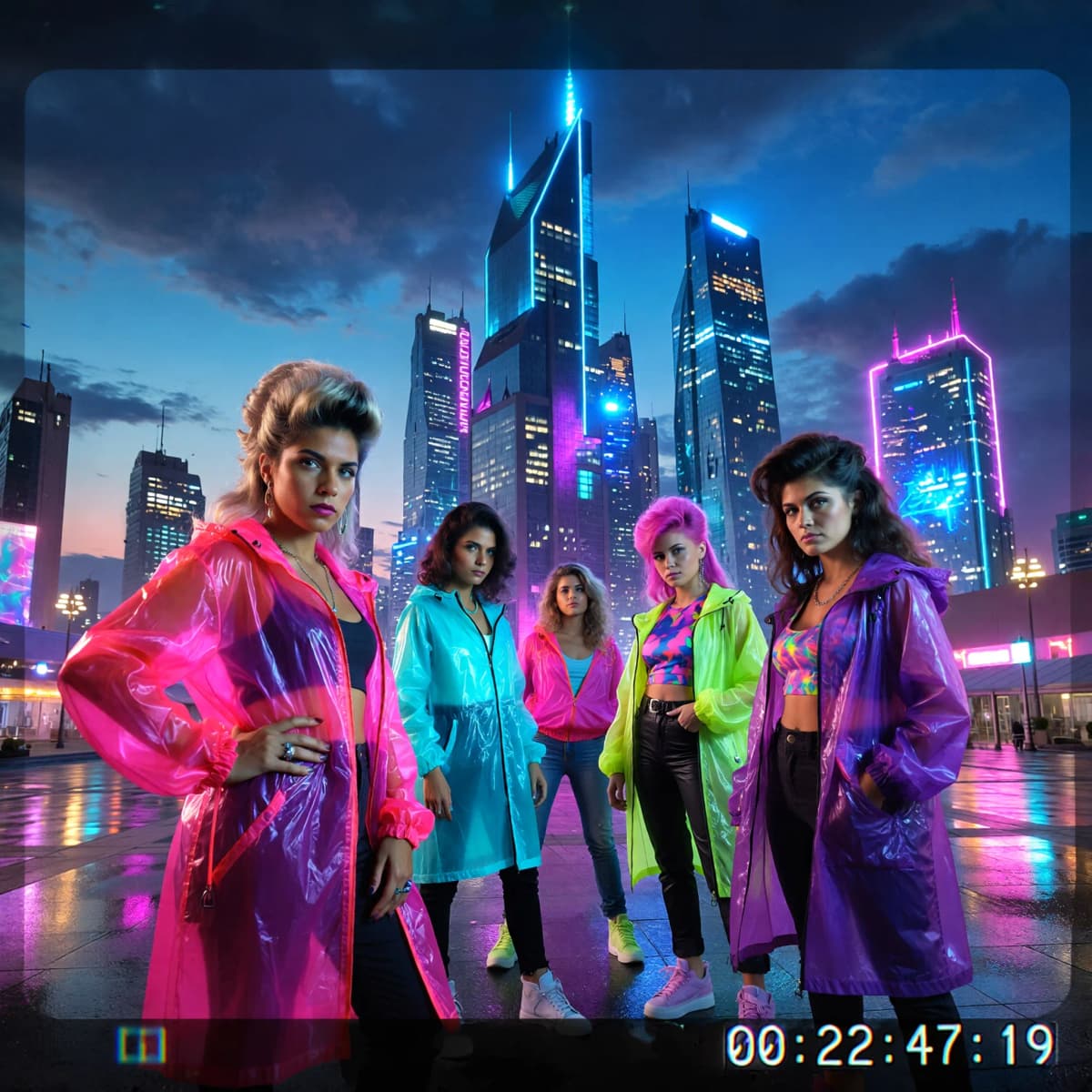 80s Retro example generated with ImagineArt 1.5