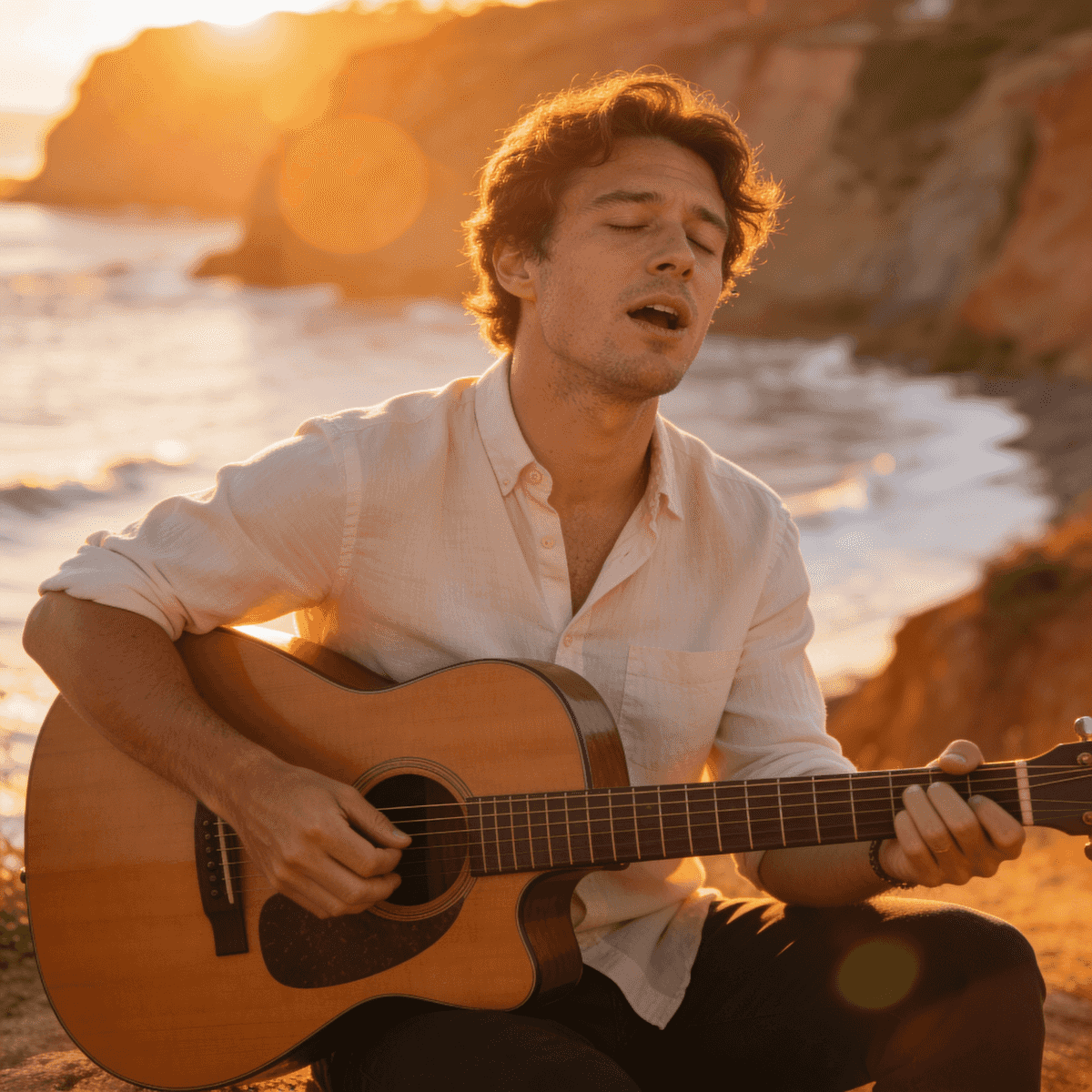 Acoustic Vibe example generated with ByteDance SeeDream v4.5