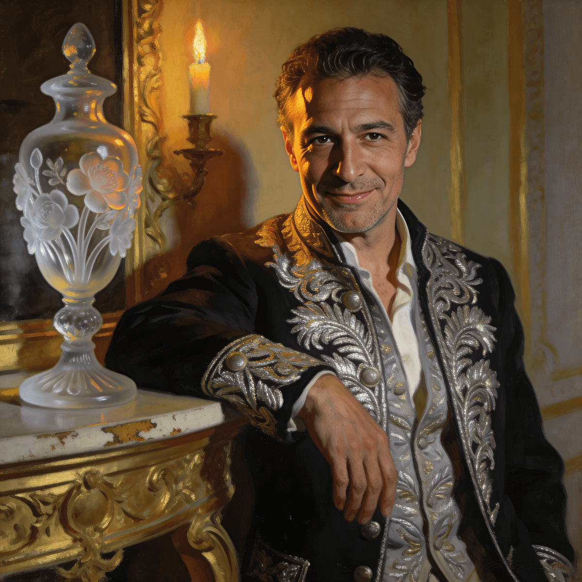 Opulent example generated with ByteDance SeeDream v4.5