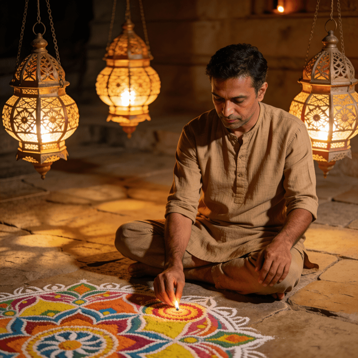 Traditional example generated with ByteDance SeeDream v4.5