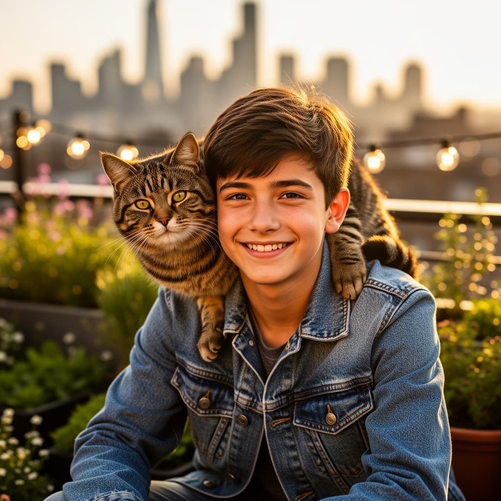 With Pets example generated with Flux 2 Flex