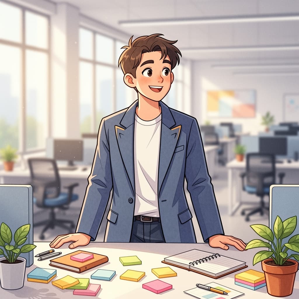 Whimsical Corporate example generated with Flux 2 Flex