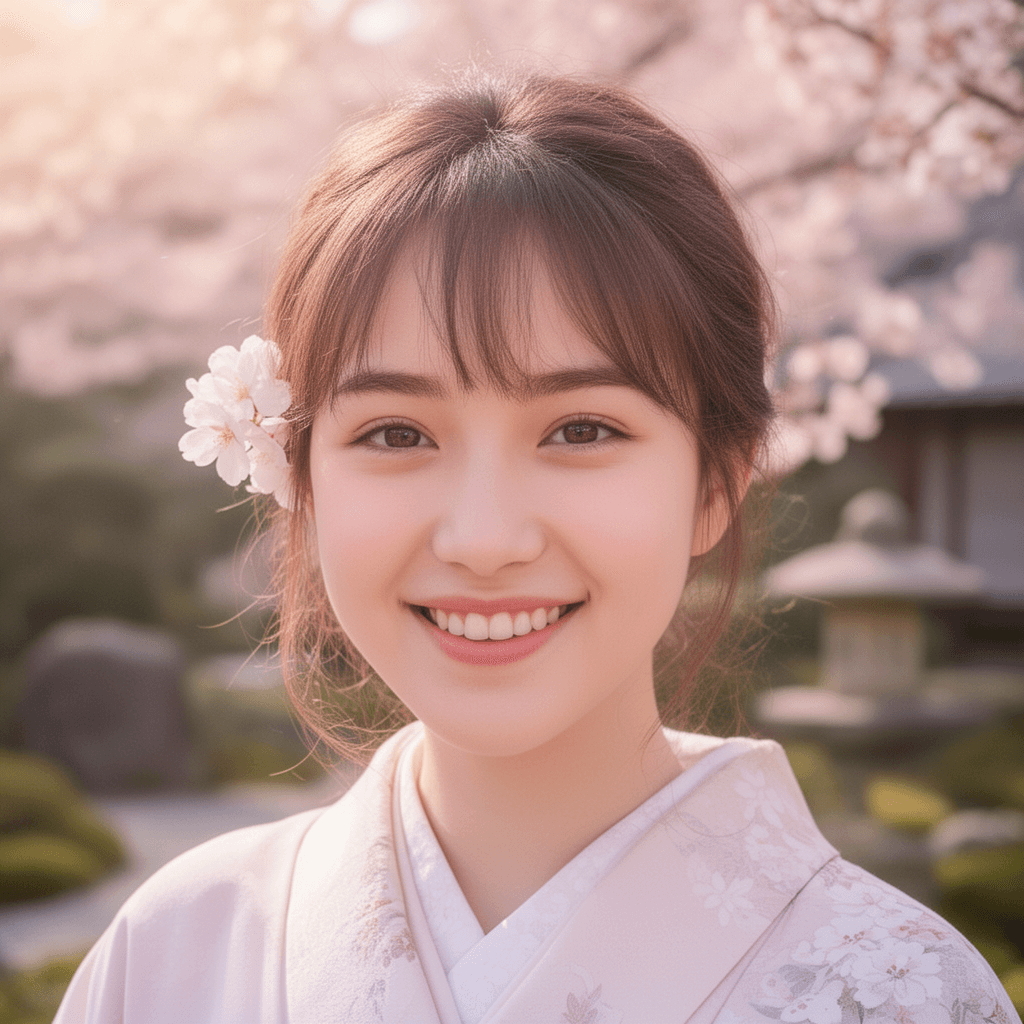 Cherry Blossoms example generated with Flux 2