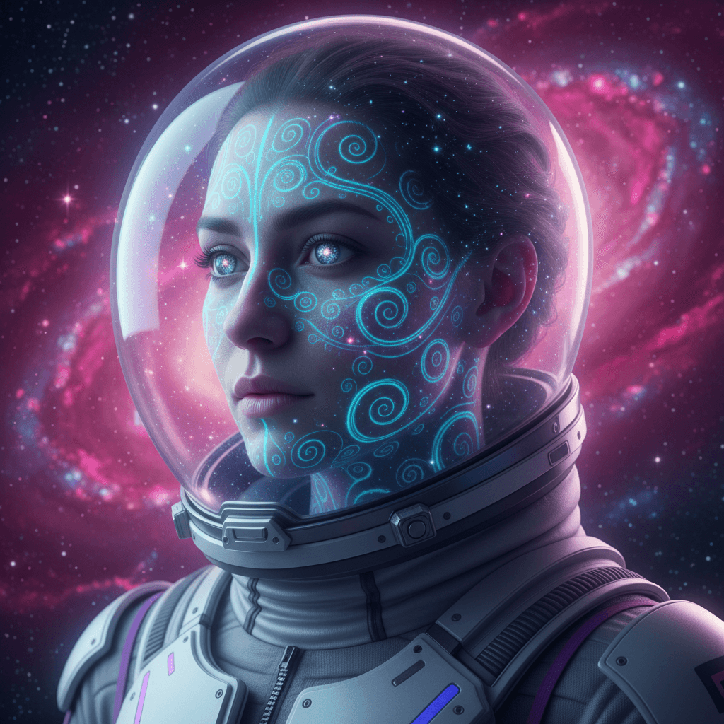 Galaxy example generated with Nano Banana