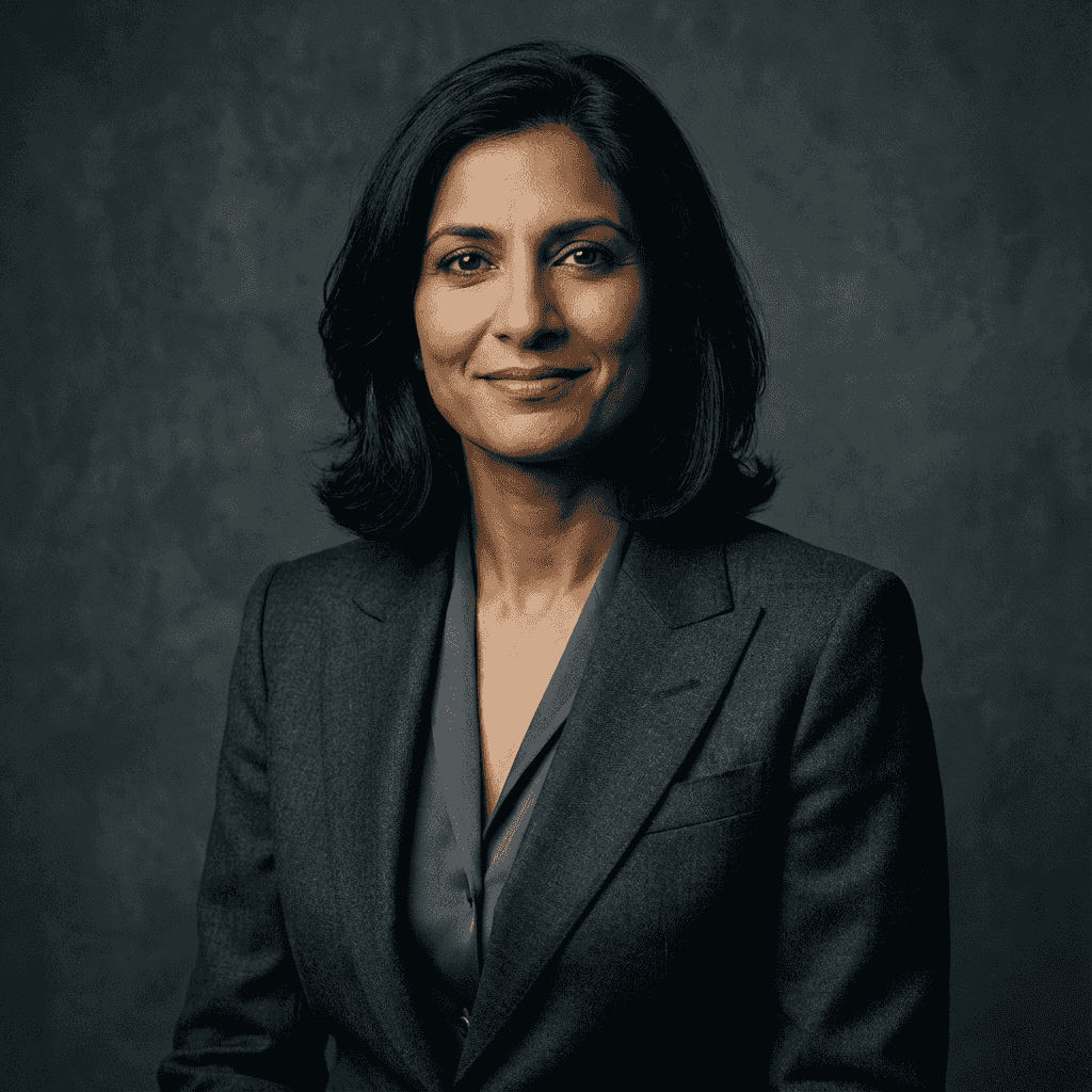 Executive headshot generated with Nano Banana Pro