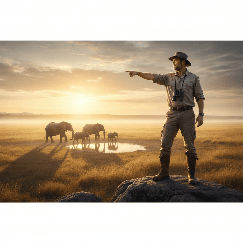 Safari Adventure example generated with Nano Banana