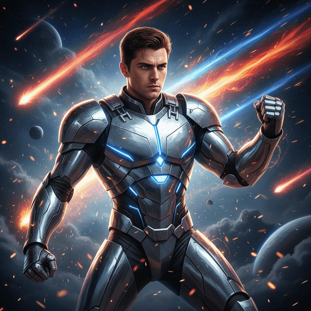 Cosmic example generated with Nano Banana