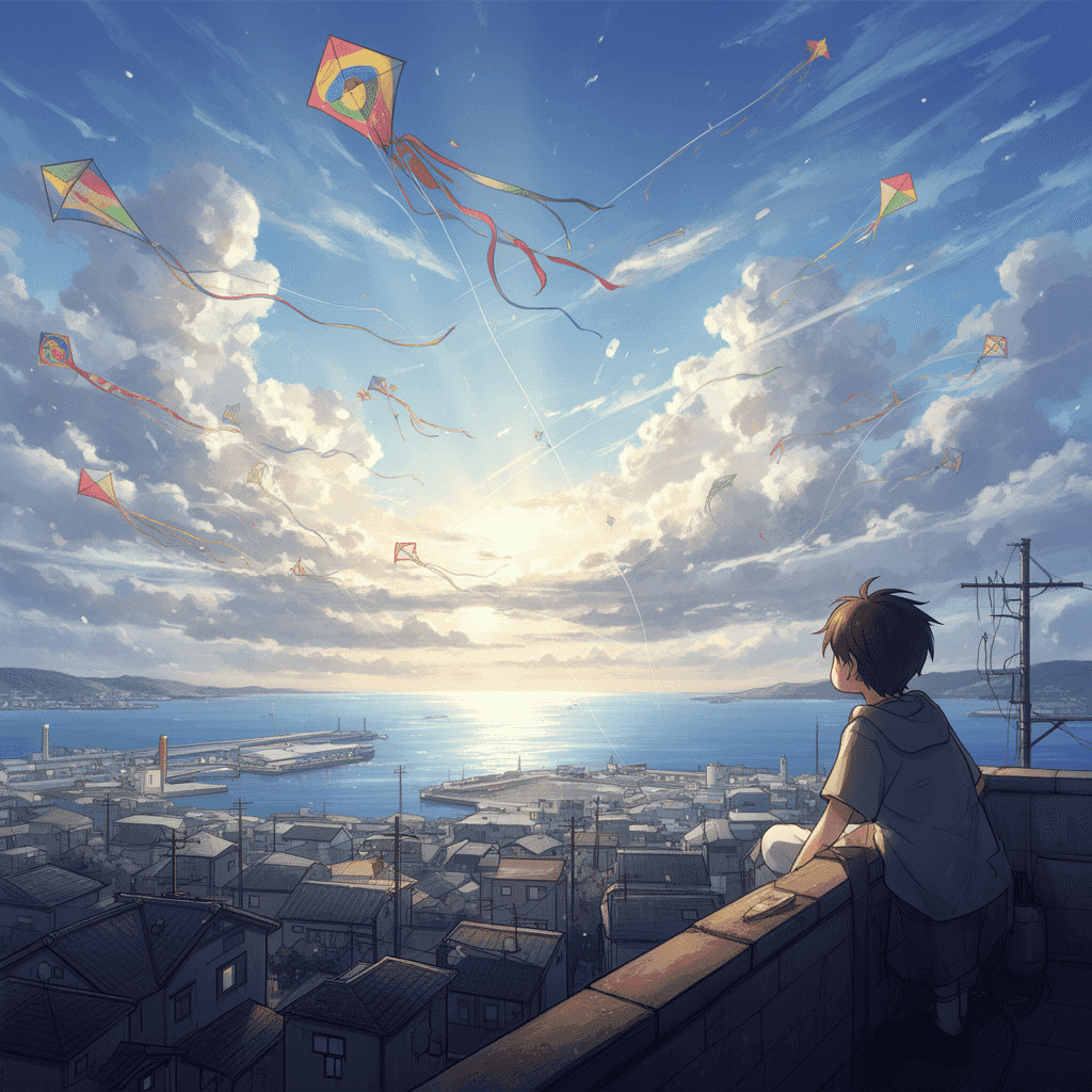 Flying Scene example generated with Flux 2