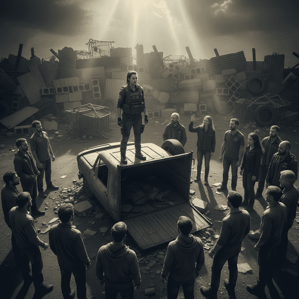 Group Leader example generated with Nano Banana