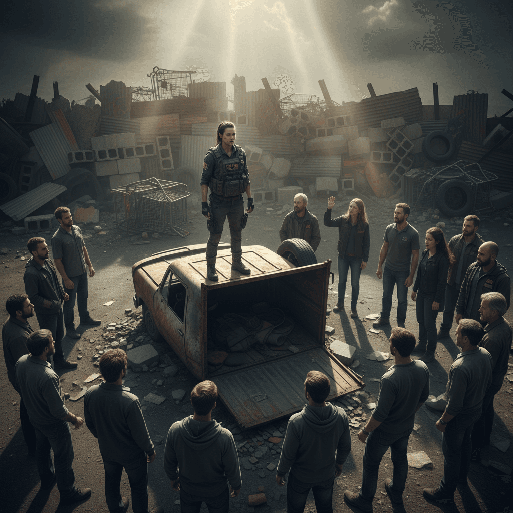 Group Leader example generated with Nano Banana