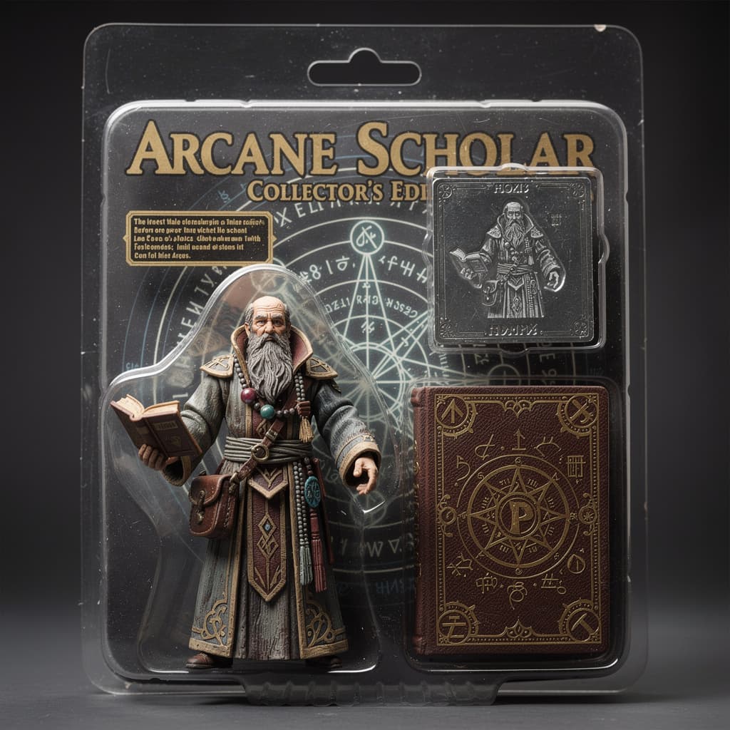 Collectible example generated with Flux 2 Pro