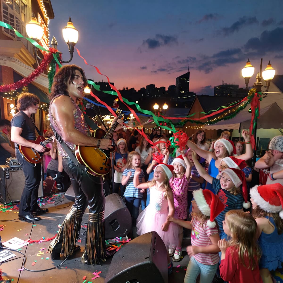 Retro Party example generated with ImagineArt 1.5