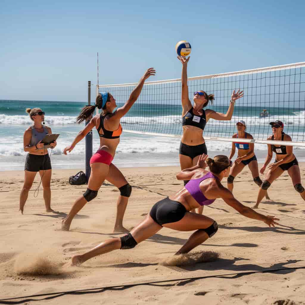 Beach Volleyball example generated with Flux 2 Pro