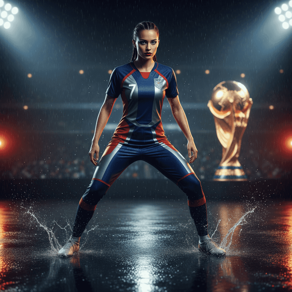 Soccer Star example generated with Nano Banana