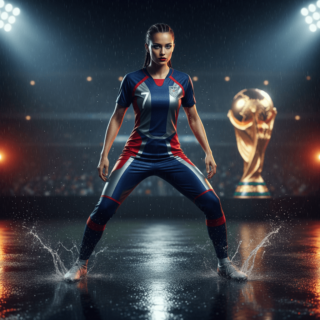 Soccer Star example generated with Nano Banana