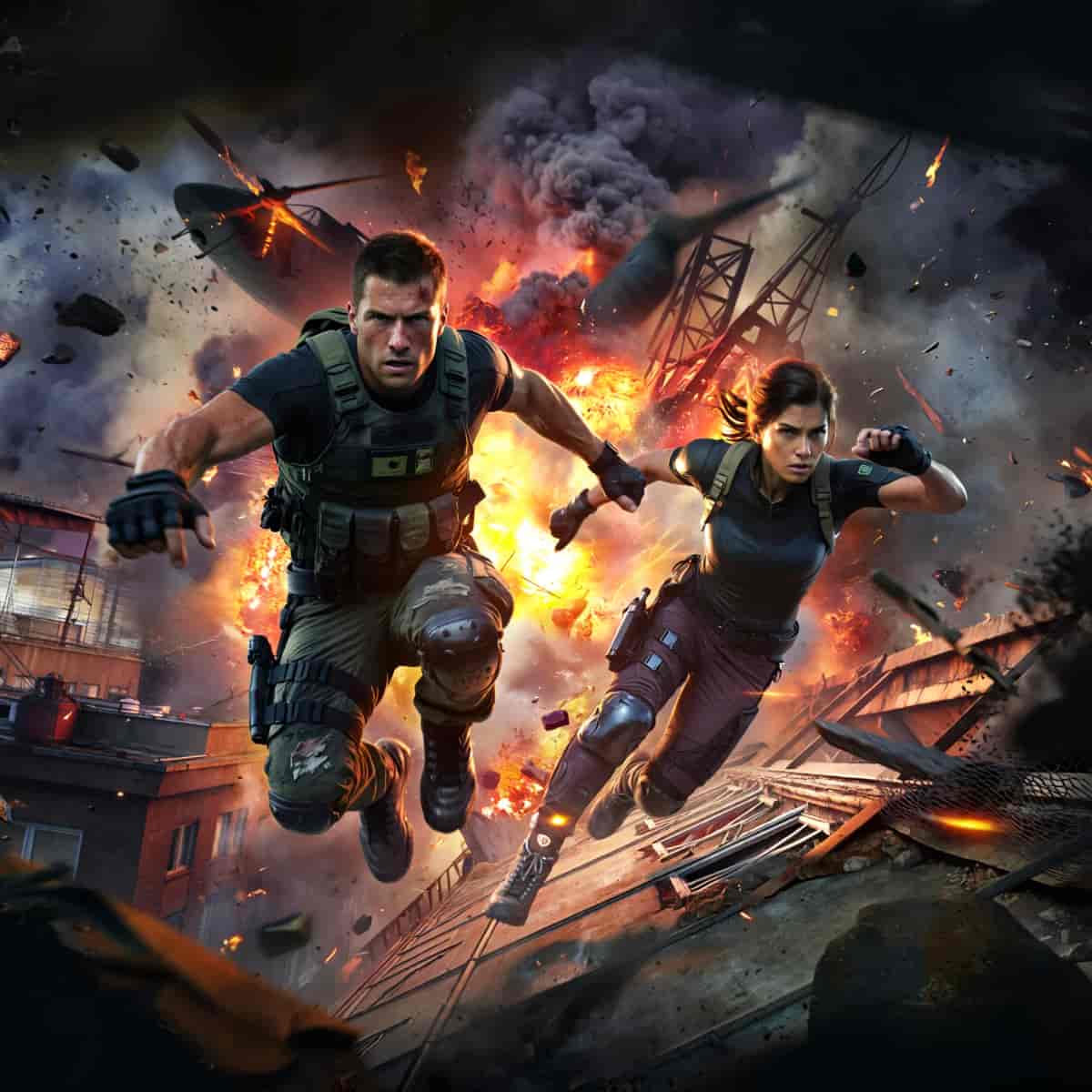 Action Movie example generated with ImagineArt 1.5