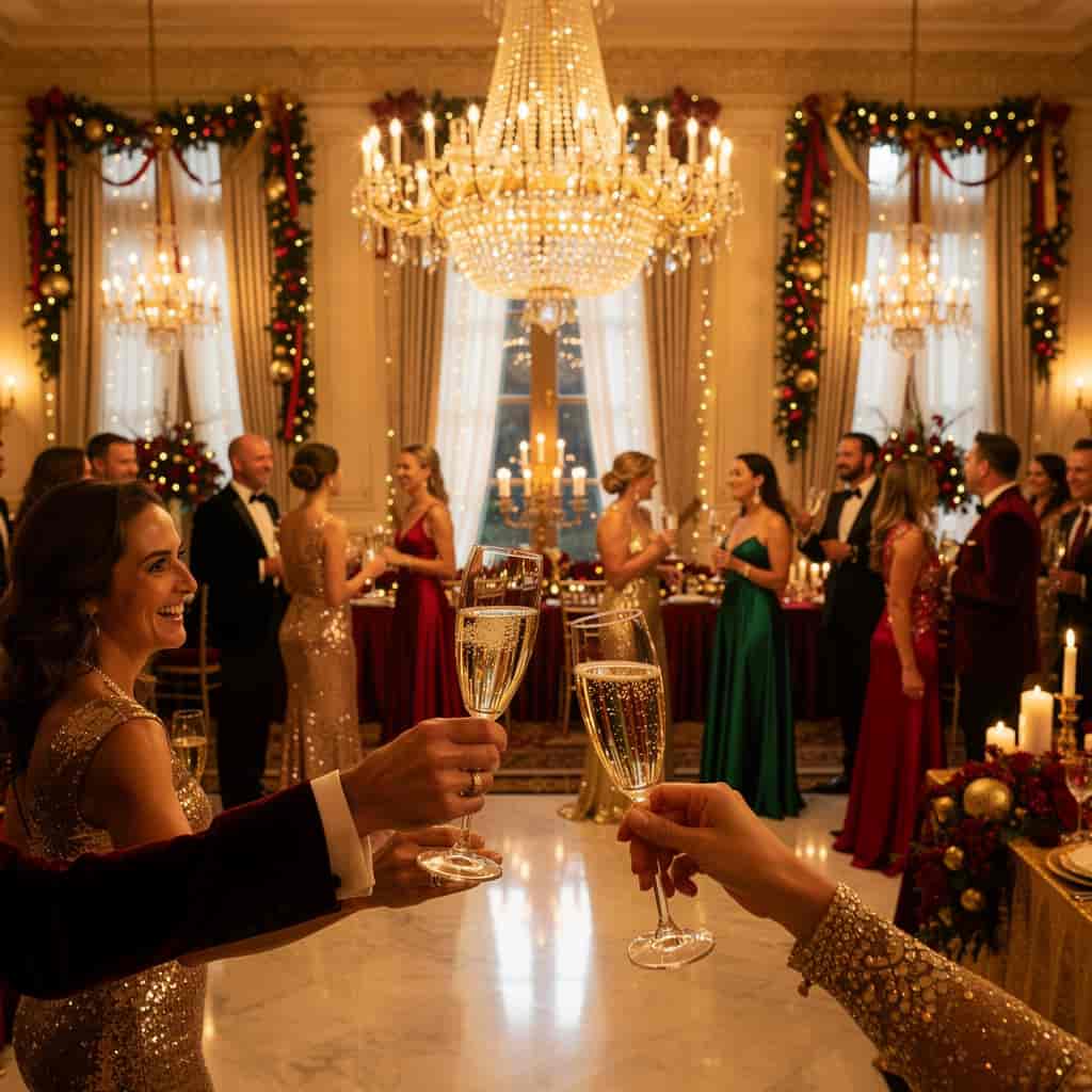 Holiday Party example generated with Flux 2 Pro