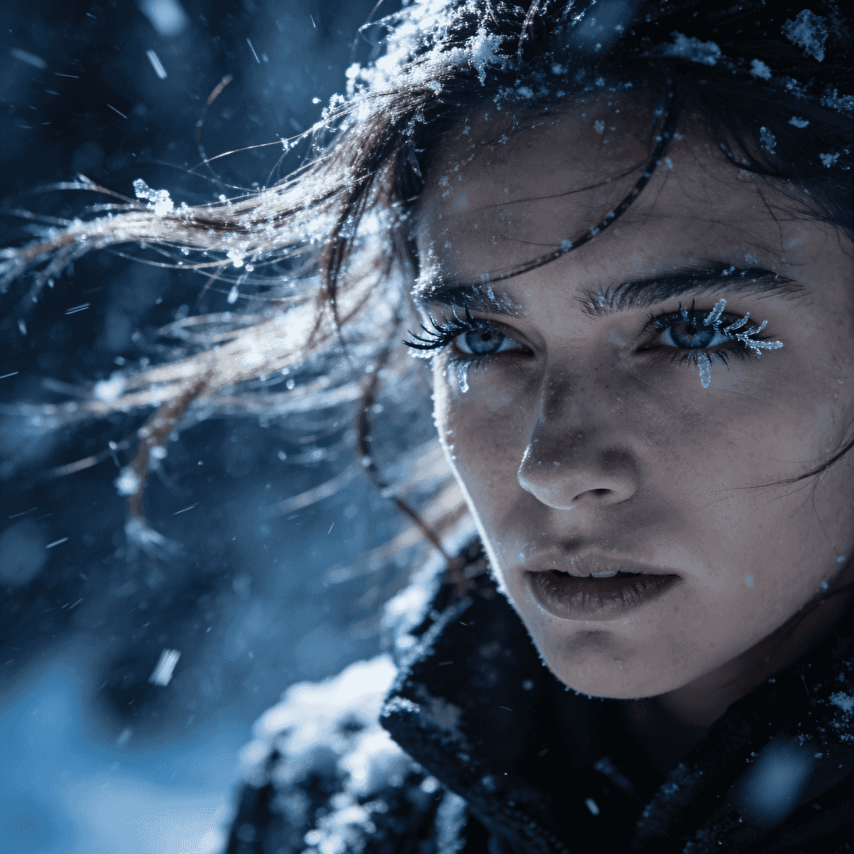 Cinematic Blizzard example generated with ByteDance SeeDream v4.5