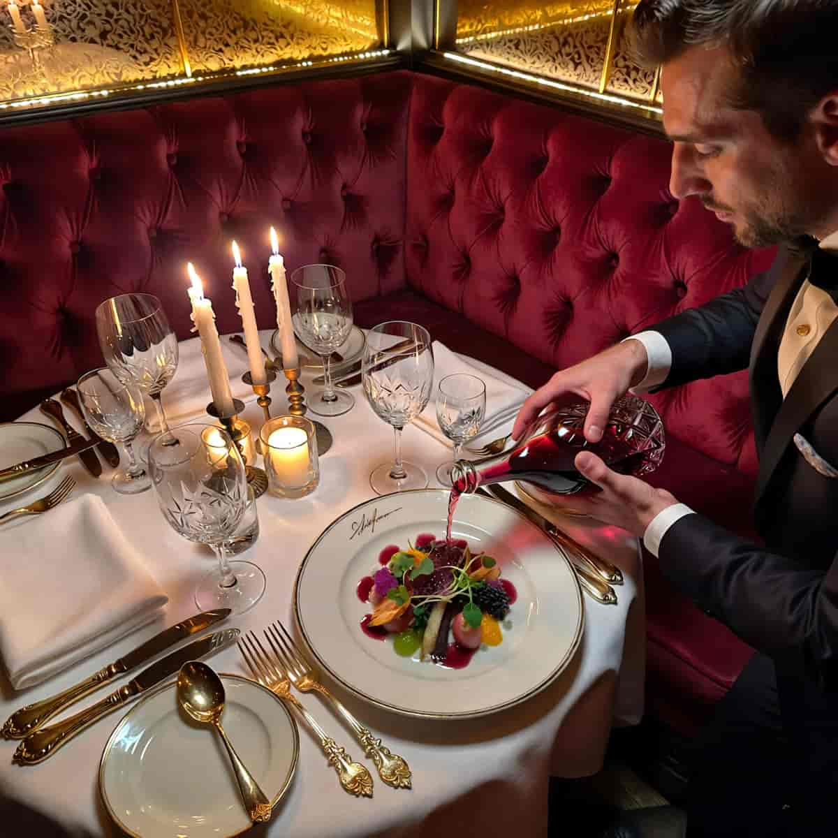 Fine Dining example generated with ImagineArt 1.5