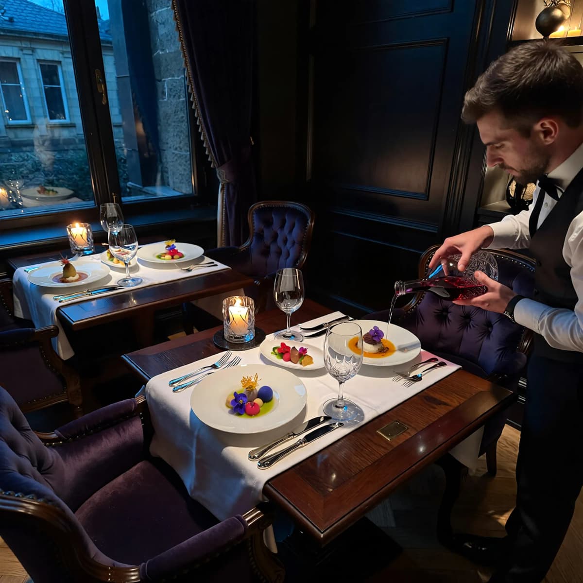 Fine Dining example generated with ImagineArt 1.5