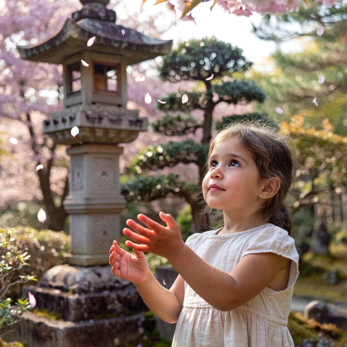 Sakura Garden example generated with ImagineArt 1.5