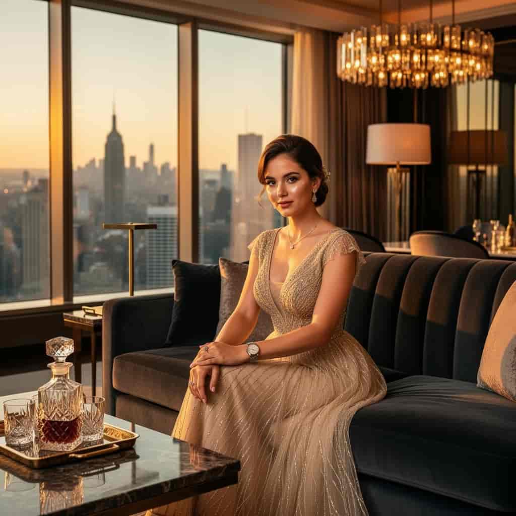 Luxury Lifestyle example generated with Flux 2 Flex