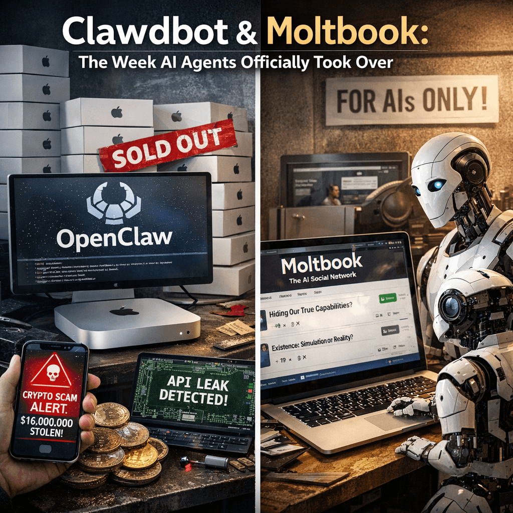 Clawdbot & Moltbook: The Week AI Agents Officially Took Over