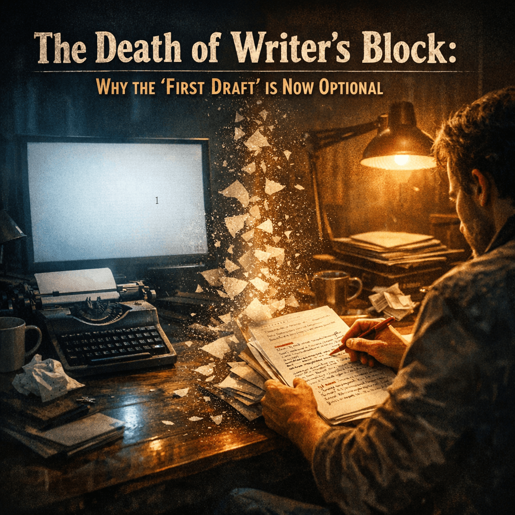 The Death of Writer's Block: Why the 'First Draft' is Now Optional