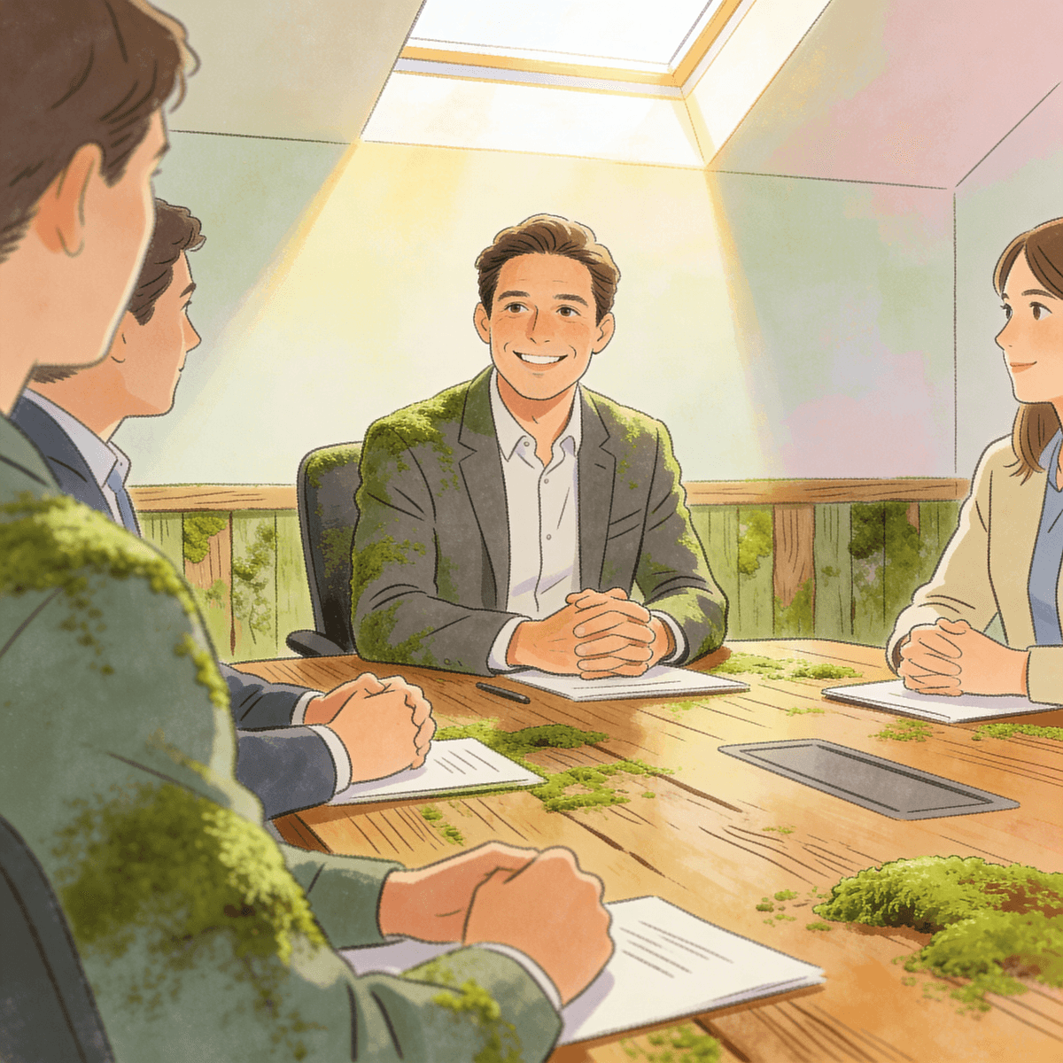 Whimsical Corporate example generated with ByteDance SeeDream v4.5