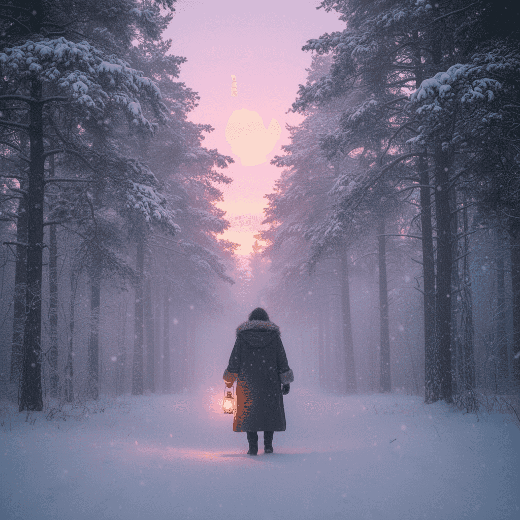 Winter Wonderland example generated with Flux 2