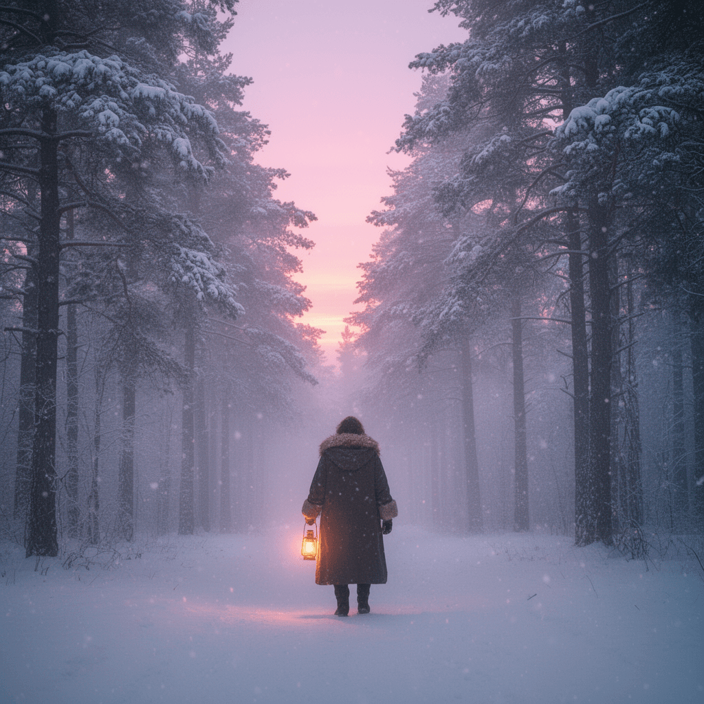 Winter Wonderland example generated with Flux 2