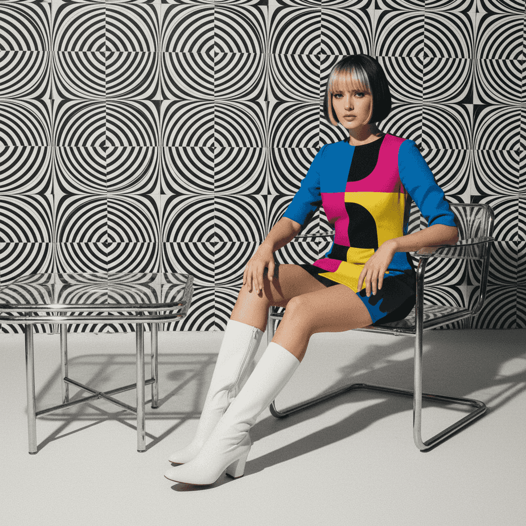 60s Mod example generated with Nano Banana