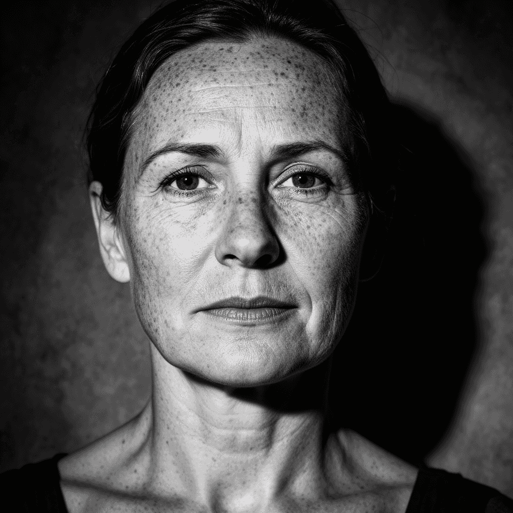 Studio Portrait example generated with Flux 2